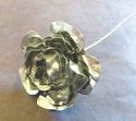 Create a metal rose or posy